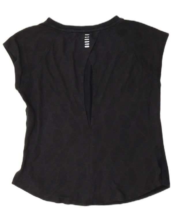 Tricou Under Armour pentru femei Top UK 14 Medium Gri Geometric Poliester