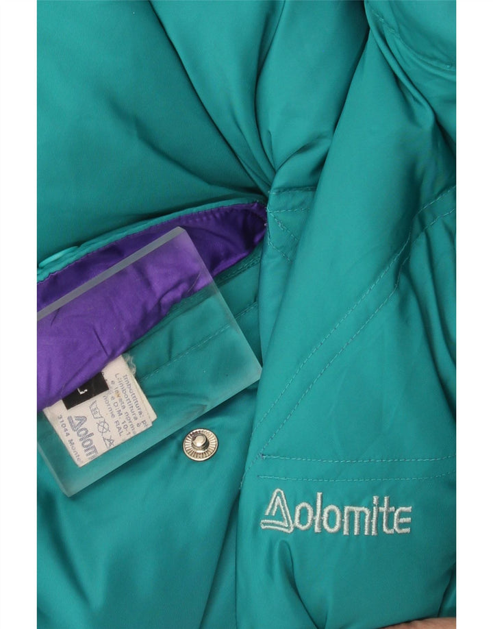 Jachetă căptușită reversabilă cu glugă pentru femei Dolomite UK 16 Poliester albastru mare