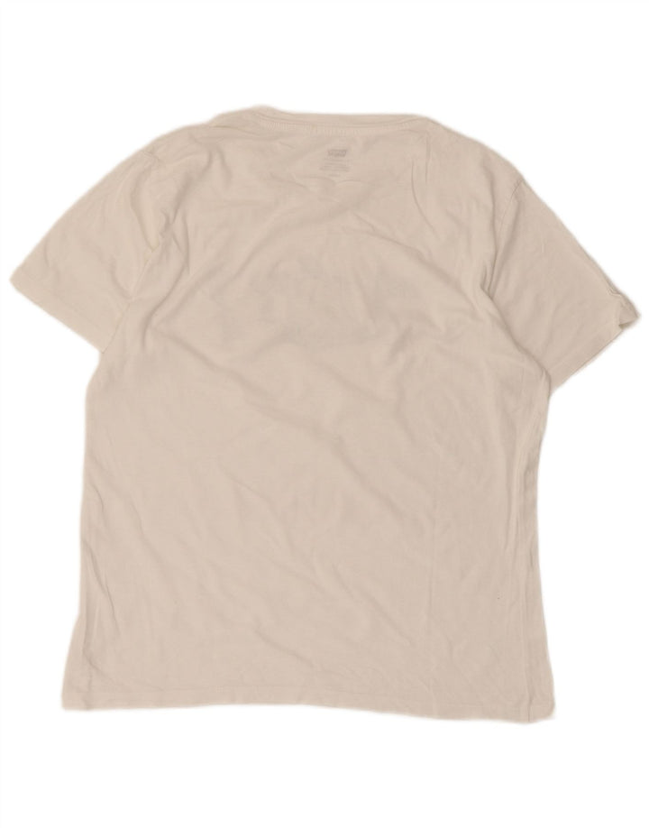 Tricou grafic LEVI'S pentru femei Top UK 10 Small White