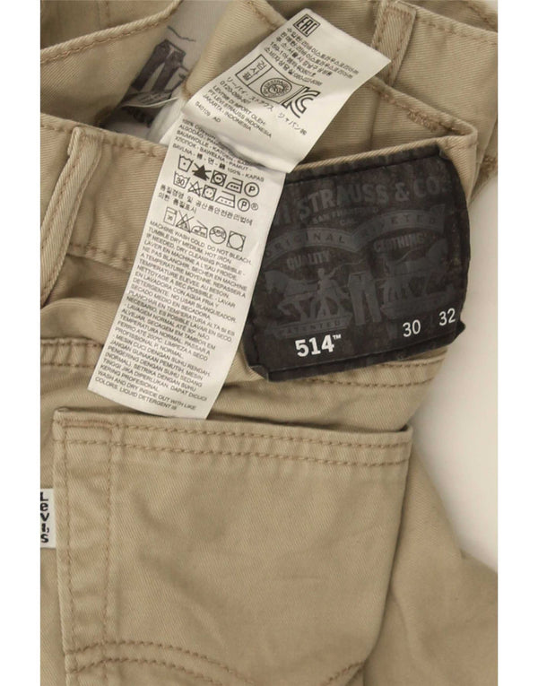 Pantaloni casual drepti pentru bărbați Levi's 514 L30 L32 bej