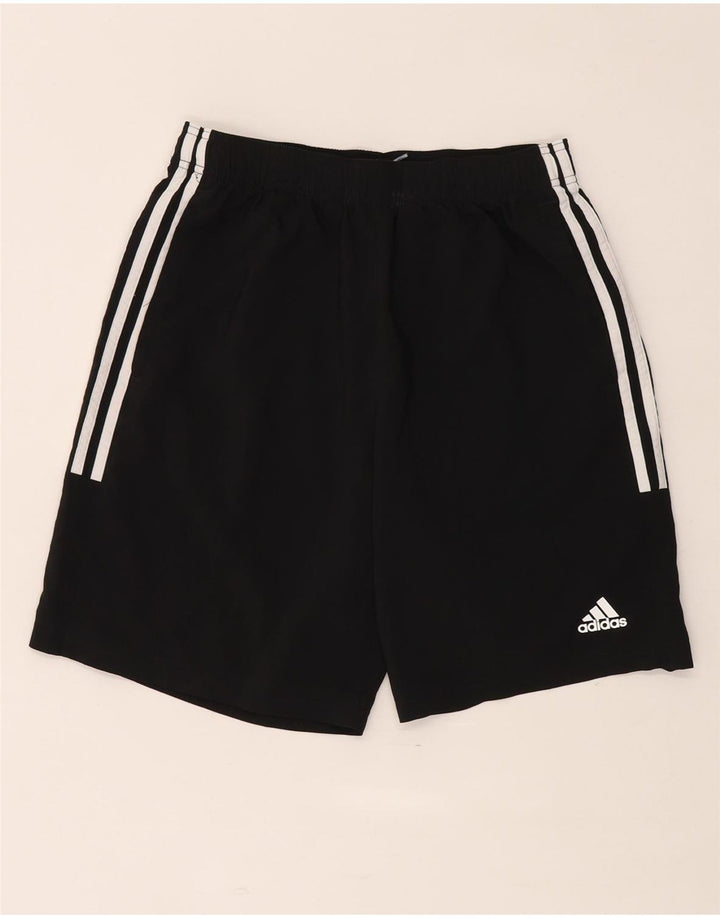Pantaloni scurți sport pentru bărbați Adidas, poliester mediu negru