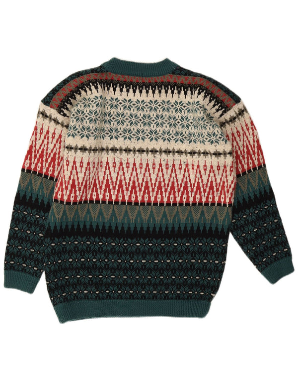 Pulover pentru damă Esprit cu gât roșu EU 40 Medium Multicolor Fair Isle