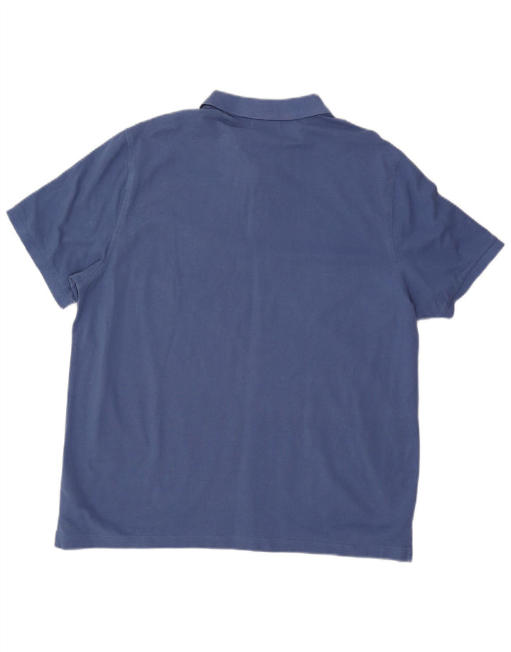 Cămașă polo Gant pentru bărbați, cu formă regulată, 2XL, albastru