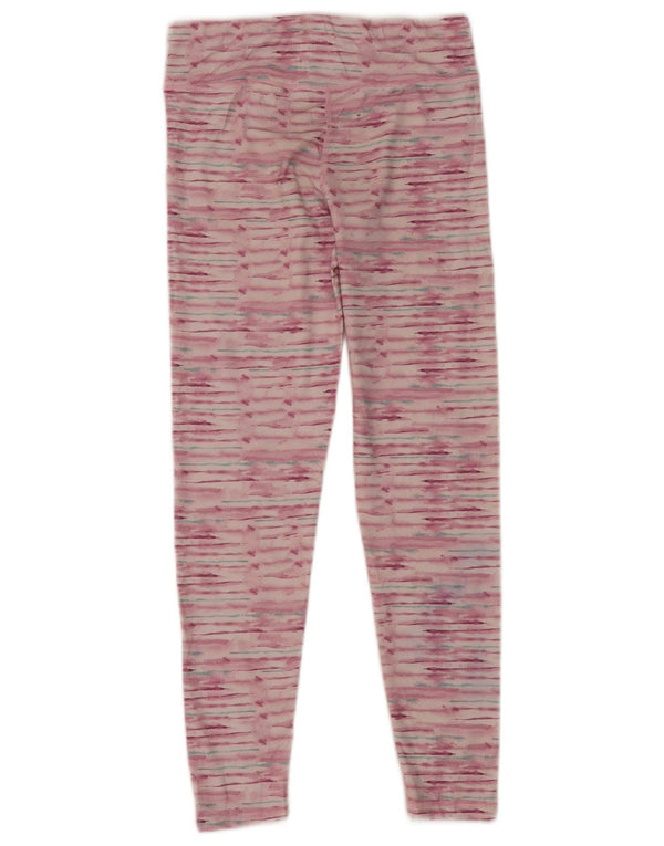 Jambiere pentru fete Eddie Bauer 14-15 ani XL poliester cu dungi roz