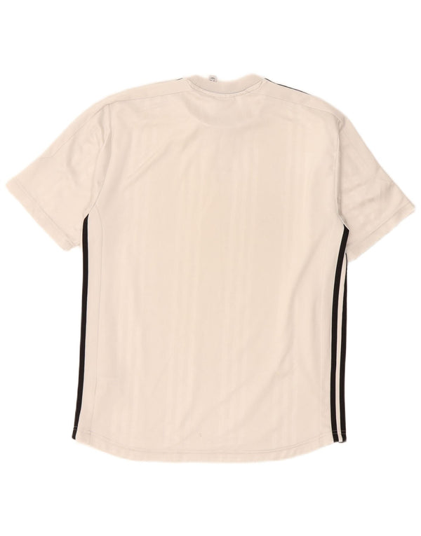 Tricou pentru bărbați Adidas Top Medium Alb Poliester