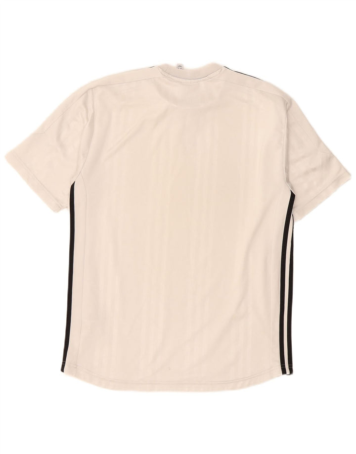 Tricou pentru bărbați Adidas Top Medium Alb Poliester