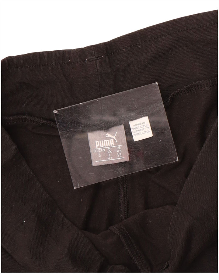 Leggings grafic Puma pentru femei UK 14 Medium Black