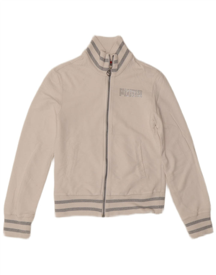 Jachetă de trening pentru femei Puma UK 10 Small White