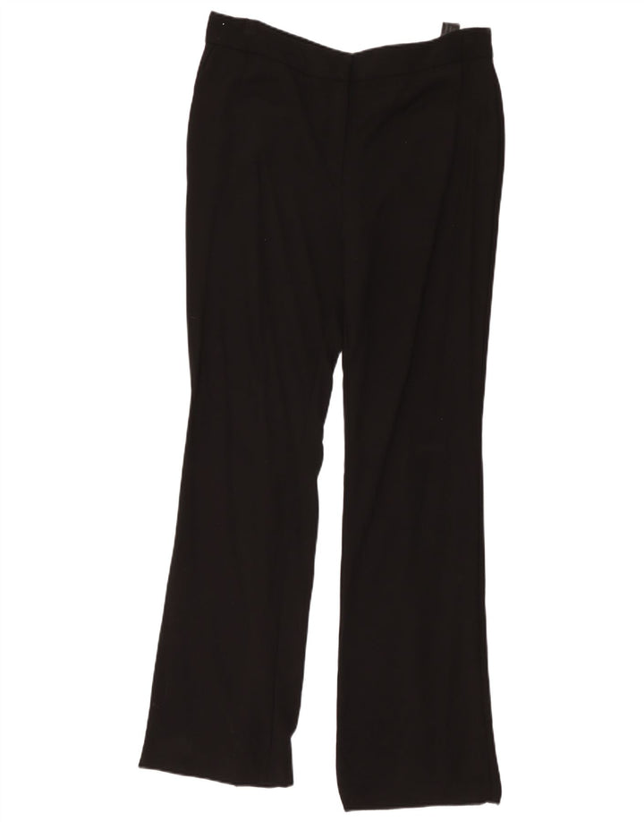 Pantaloni Bootcut pentru femei Massimo Dutti L34 L32 Viscoză neagră