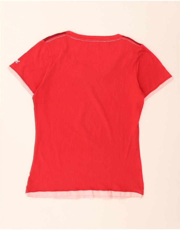 SALEWA Tricou pentru femei Top UK 14 Medium Red Floral
