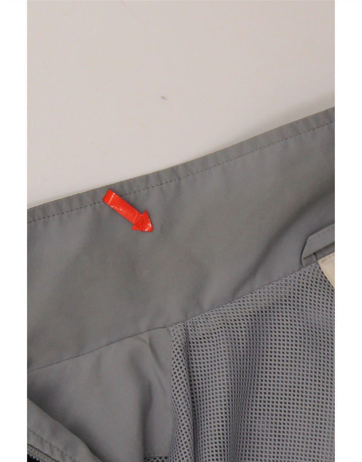 Jachetă de trening pentru bărbați Adidas, gri mediu, color block