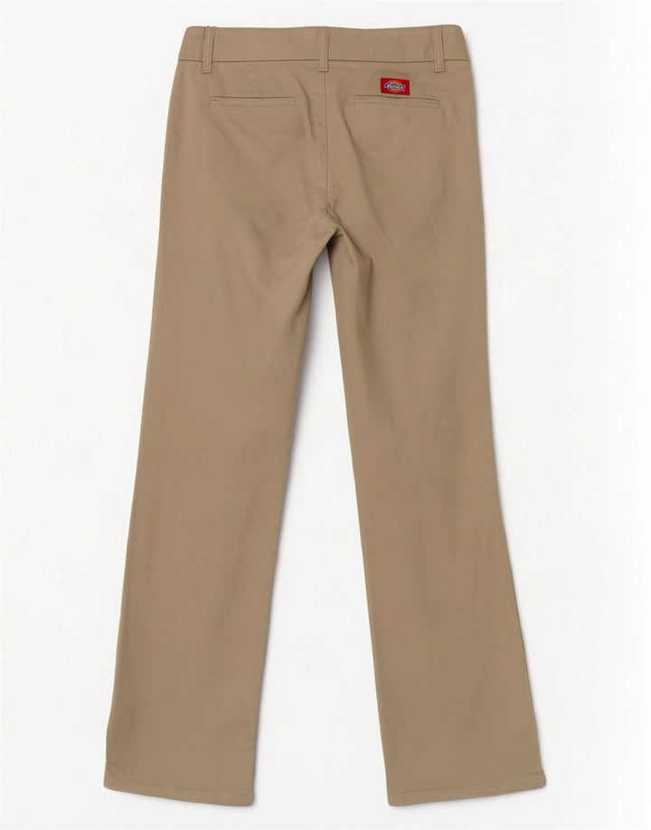 Pantaloni casual pentru femei Dickies Bootcut US 7 Medium W30 L31 Bej Bumbac