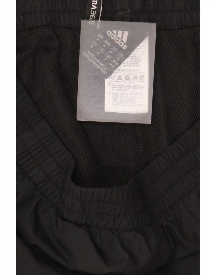 Pantaloni de trening Adidas Clima 365 pentru bărbați, poliester mediu negru