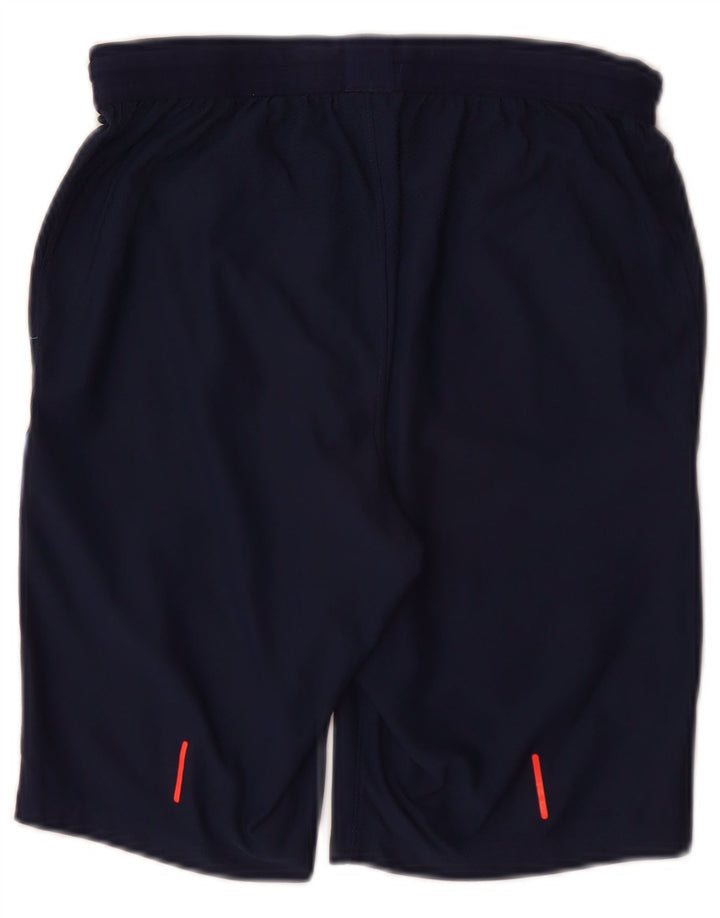 Pantaloni scurți sport grafic Nike pentru bărbați, medii, albastru bleumarin, color block