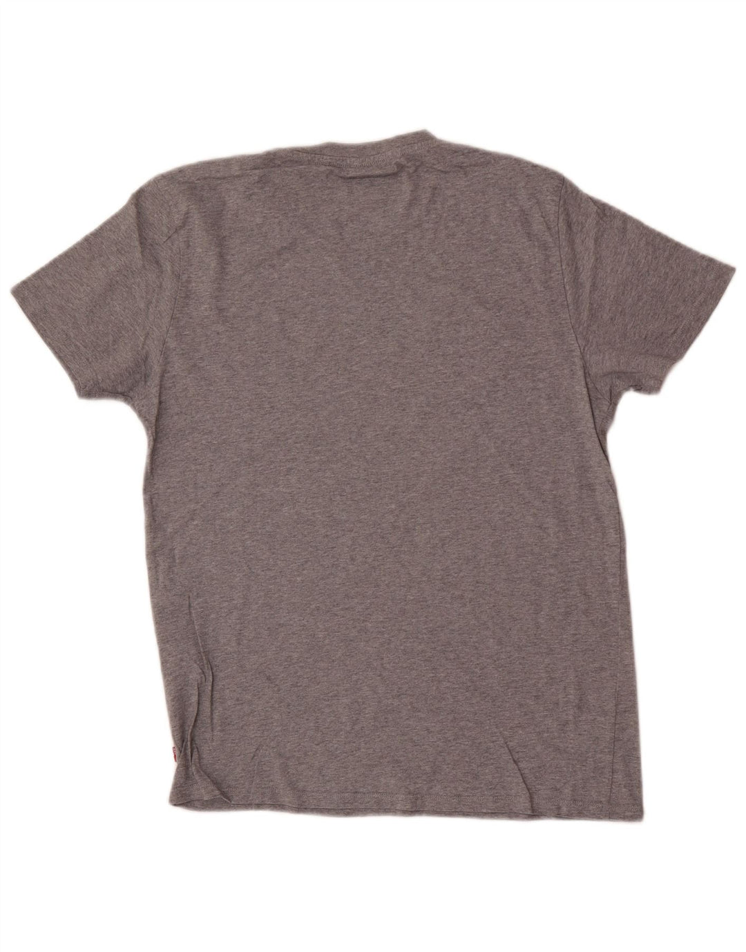 Tricou cu grafic Levi's pentru bărbați Top din bumbac cu pete gri mediu