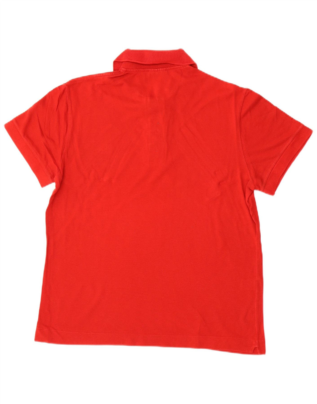 Tricou polo LACOSTE pentru bărbați, mărimea 4, bumbac roșu mediu