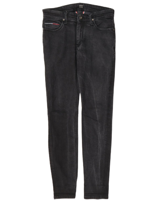 Blugi Tommy Hilfiger Simon skinny pentru femei W30 L32 bumbac gri