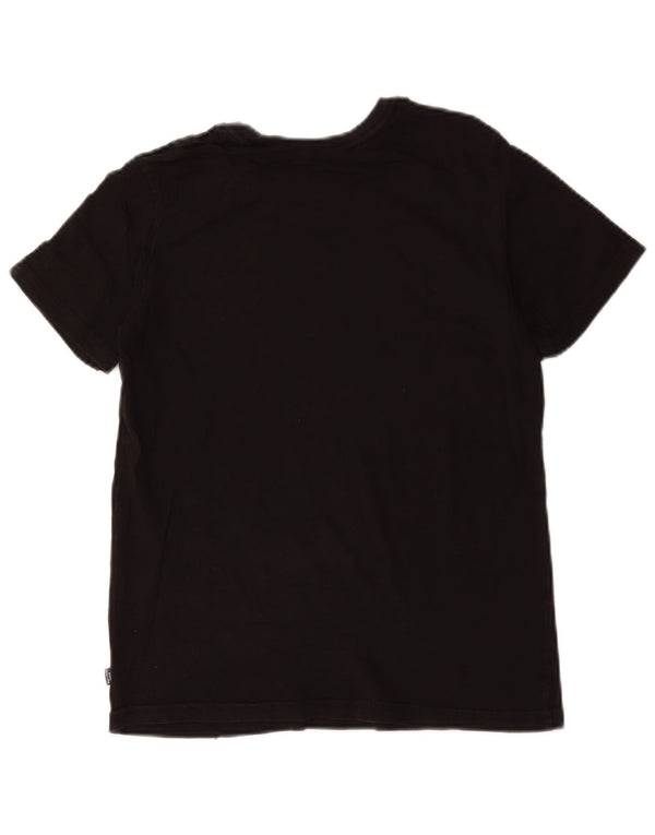 Tricou grafic Puma pentru femei Top UK 10 Small Black Bumbac