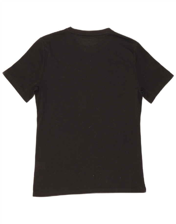 Tricou de golf pentru bărbați CALVIN KLEIN Top mic poliester negru