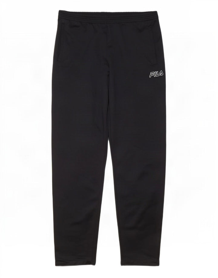 Pantaloni de trening Fila pentru bărbați, mari, negri
