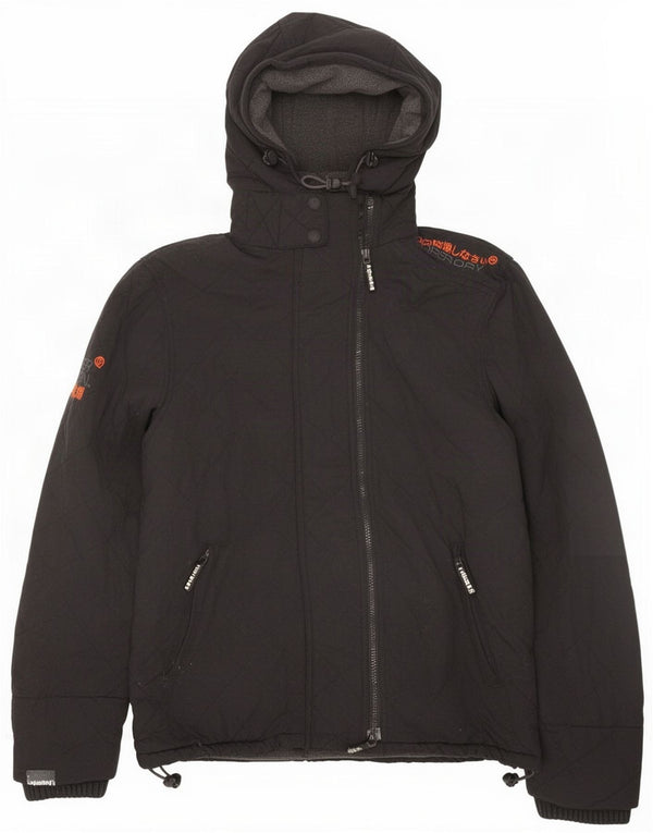 Jachetă Windcheater Graphic Windbreaker pentru bărbați Superdry UK 40 Large Black