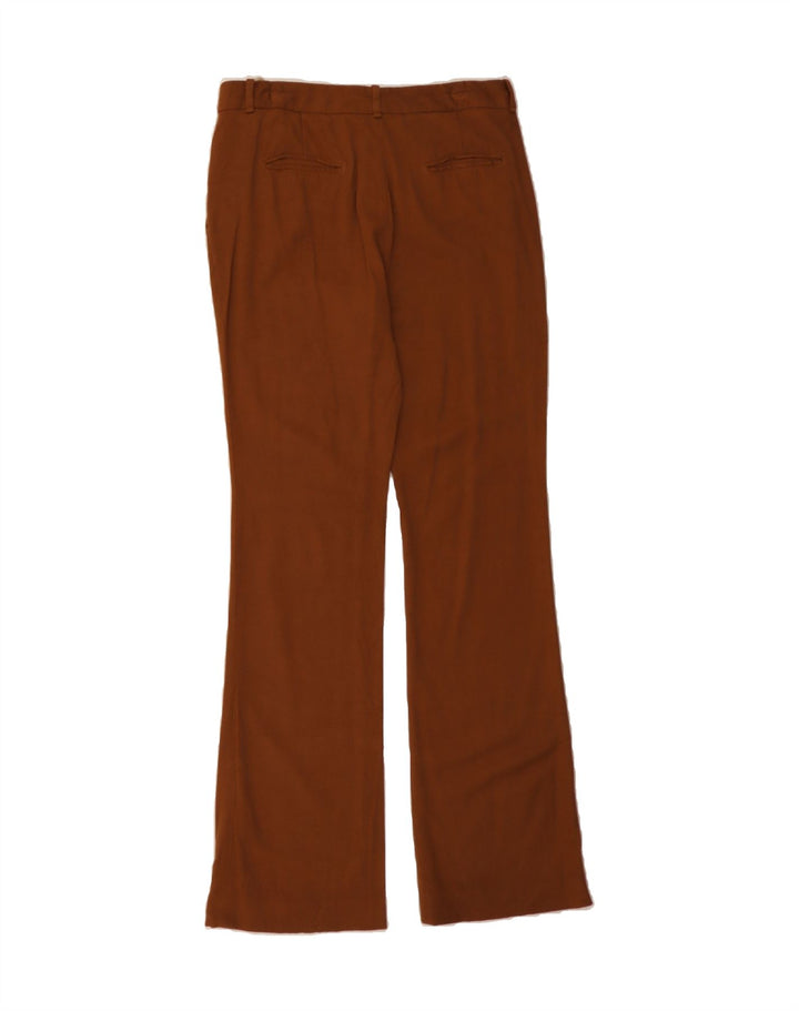 MASSIMO DUTTI Womens Bootcut Chino Trousers EU 42 Large W32 L34 Brown Vintage Massimo Dutti and Second-Hand Massimo Dutti from Messina Hembry 