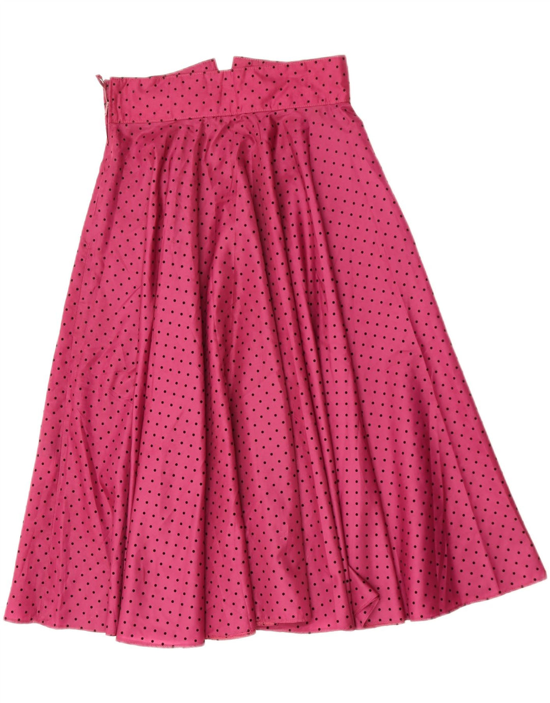 Fusta A-Line Vintage pentru femei W30 Medium Pink Spotted