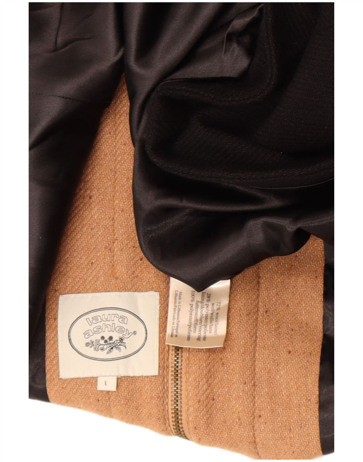 Poncho pentru femei Laura Ashley UK 16 mare, negru, lână color bloc