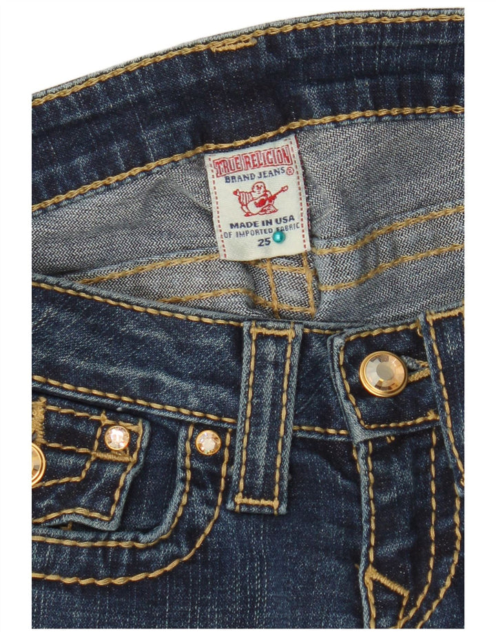 True Religion Blugi Bootcut pentru femei W25 L31 Bumbac albastru