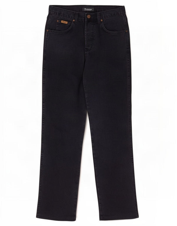 Blugi drepti pentru femei Wrangler W31 L34 bumbac bleumarin