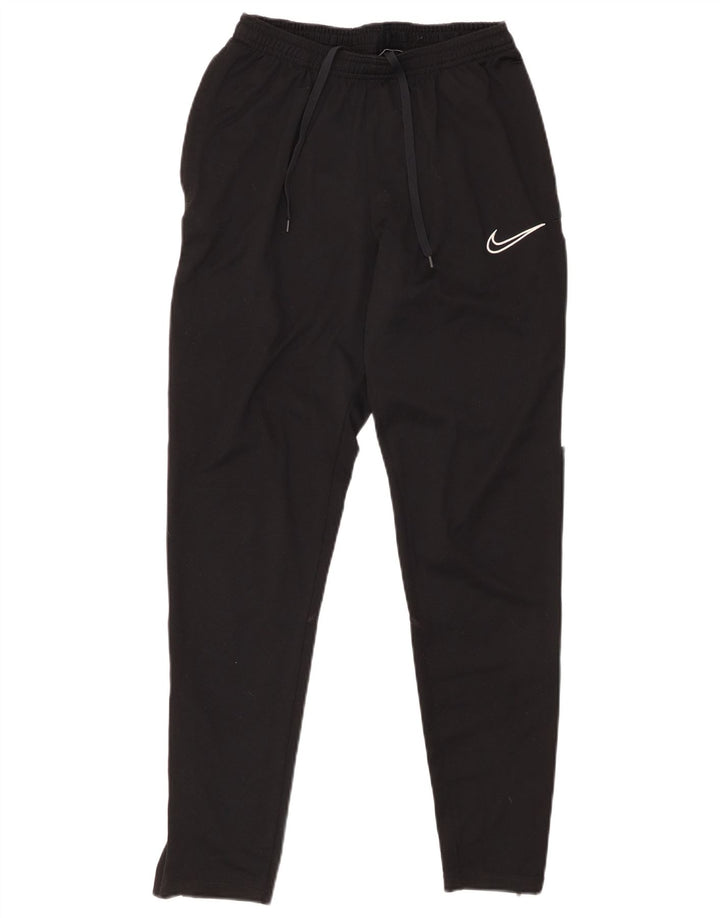 Pantaloni de trening NIKE Dri Fit pentru bărbați, negru, poliester color bloc