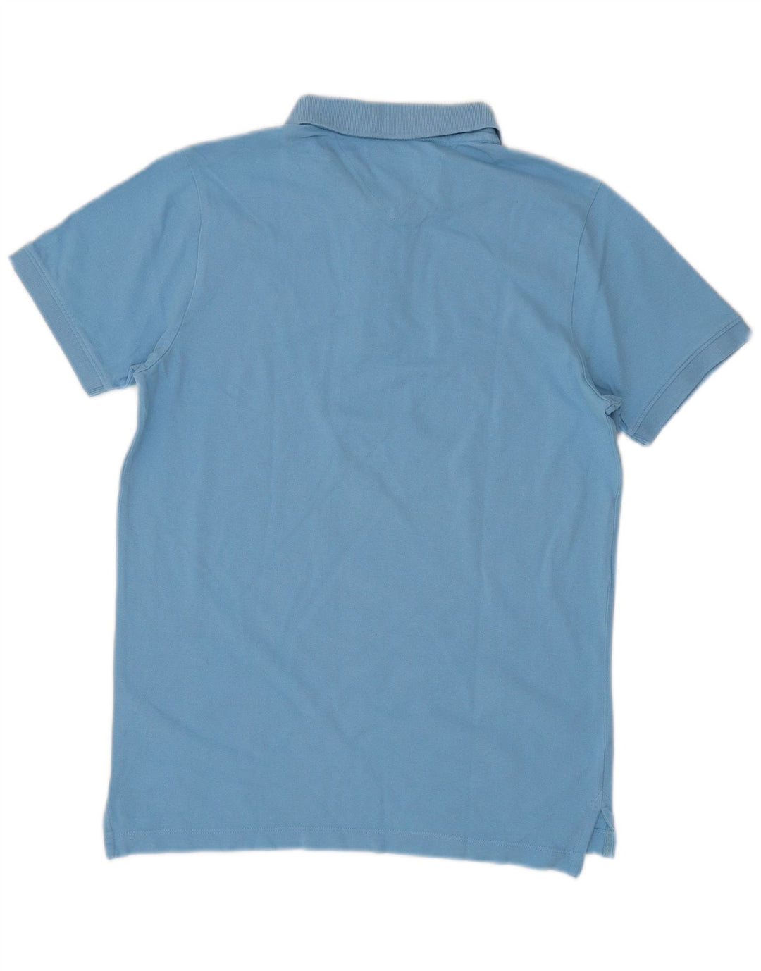 Tricou polo Tommy Hilfiger pentru bărbați, bumbac albastru mediu