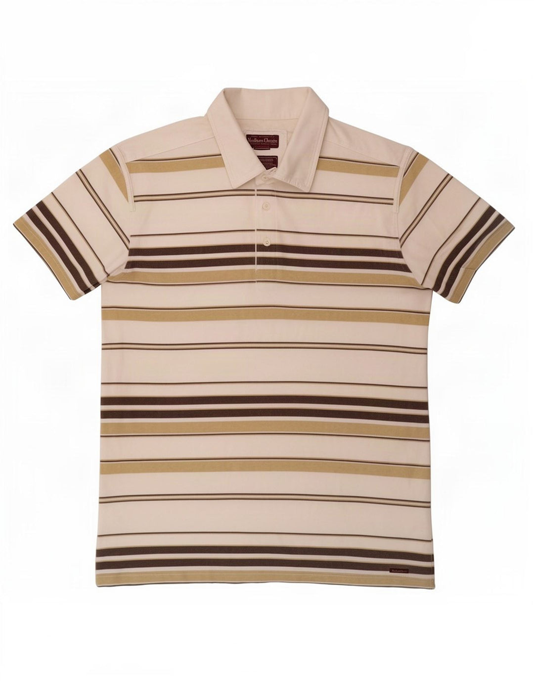 Tricou polo pentru bărbați Marlboro Classics XL, bumbac cu dungi albe