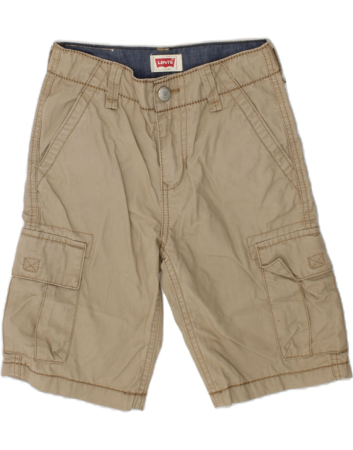 LEVI'S Boys Cargo Shorts 6-7 Years W22  Beige Cotton Vintage Levi's and Second-Hand Levi's from Messina Hembry 