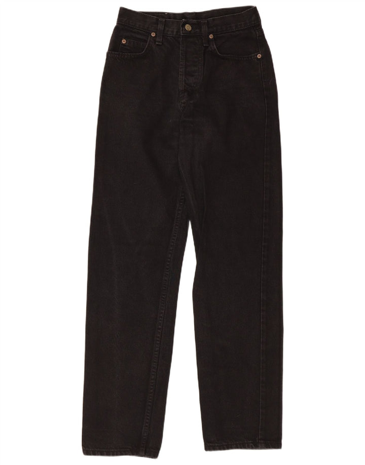 Blugi drepti pentru femei LEE W36 L30 bumbac negru