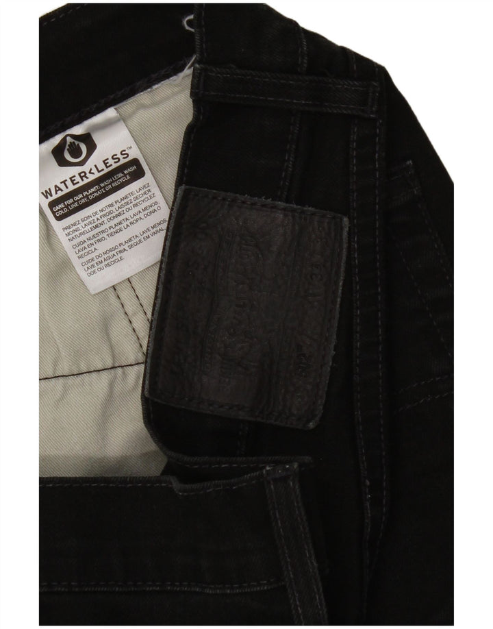 Blugi conici pentru bărbați Levi's 502 W34 L32 negri