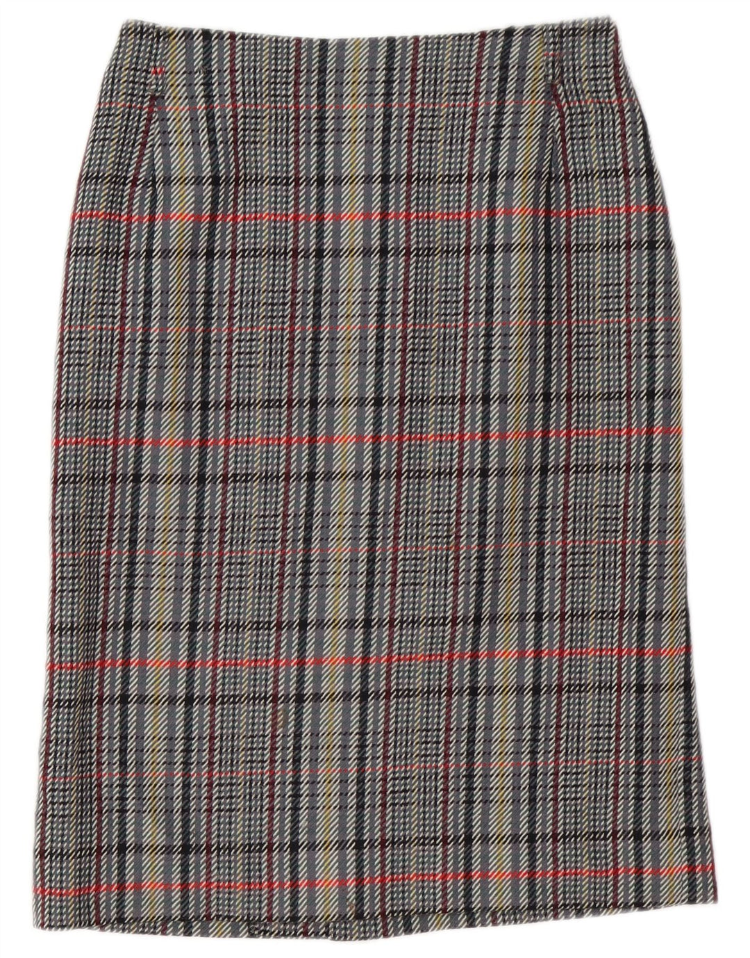 Set fuste 2 piese pentru femei VINTAGE IT 42 Medium W30 Grey Check