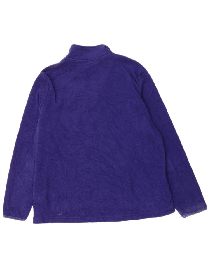 Jachetă fleece pentru femei Marks & Spencer UK 20 2XL Violet Poliester