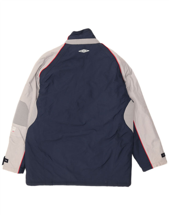 Jachetă de vânt pentru bărbați Umbro UK 38/40, mediu, bleumarin, nailon color bloc
