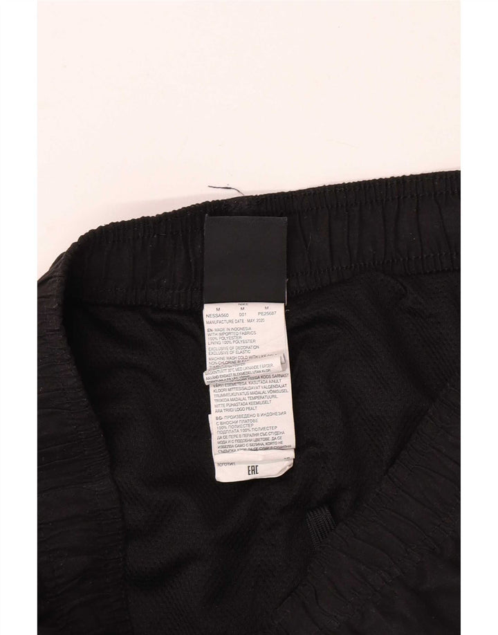Pantaloni scurți sport Nike pentru bărbați, poliester mediu negru