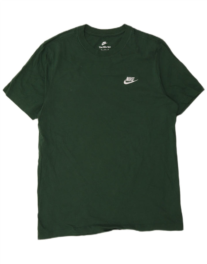 Tricou pentru bărbați Nike Top din bumbac verde mediu