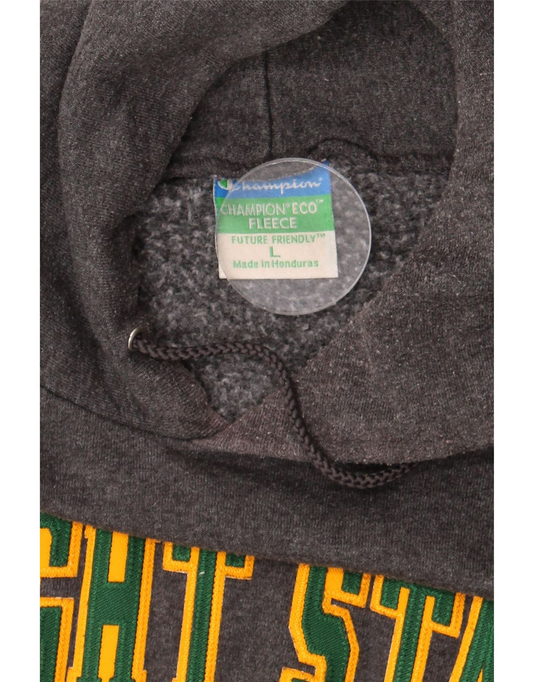Pulover pentru bărbați Champion Wright State University Graphic Hoodie, mare, gri