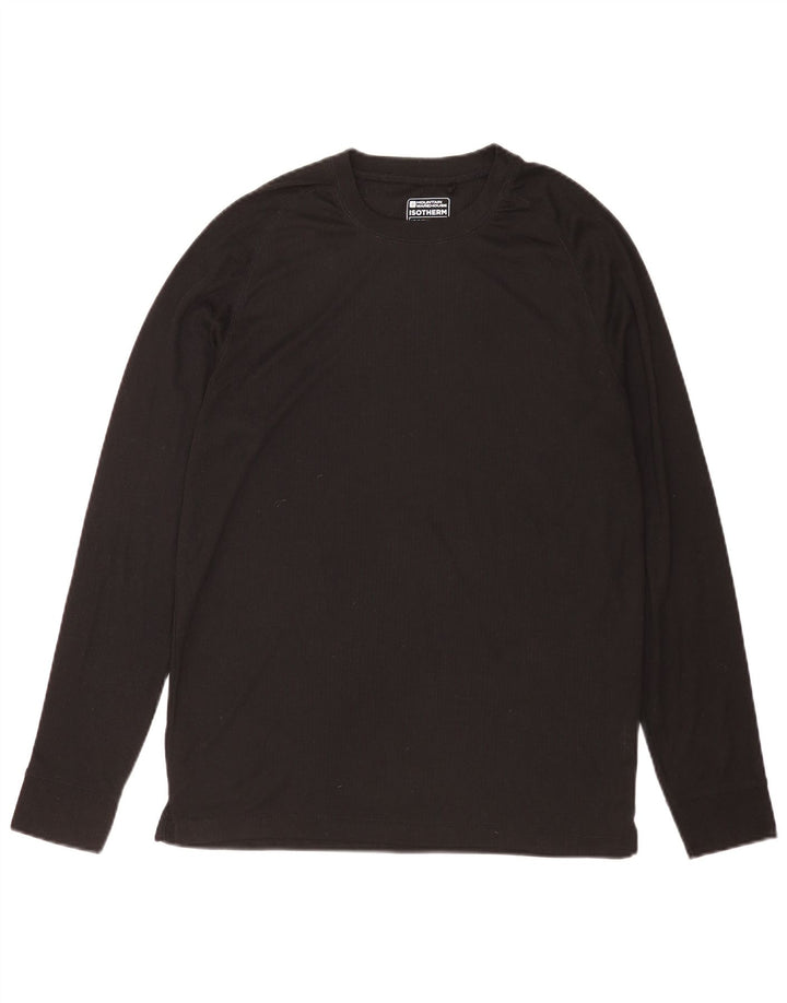 Top pentru bărbați Mountain Warehouse cu mânecă lungă, mare, negru, poliester