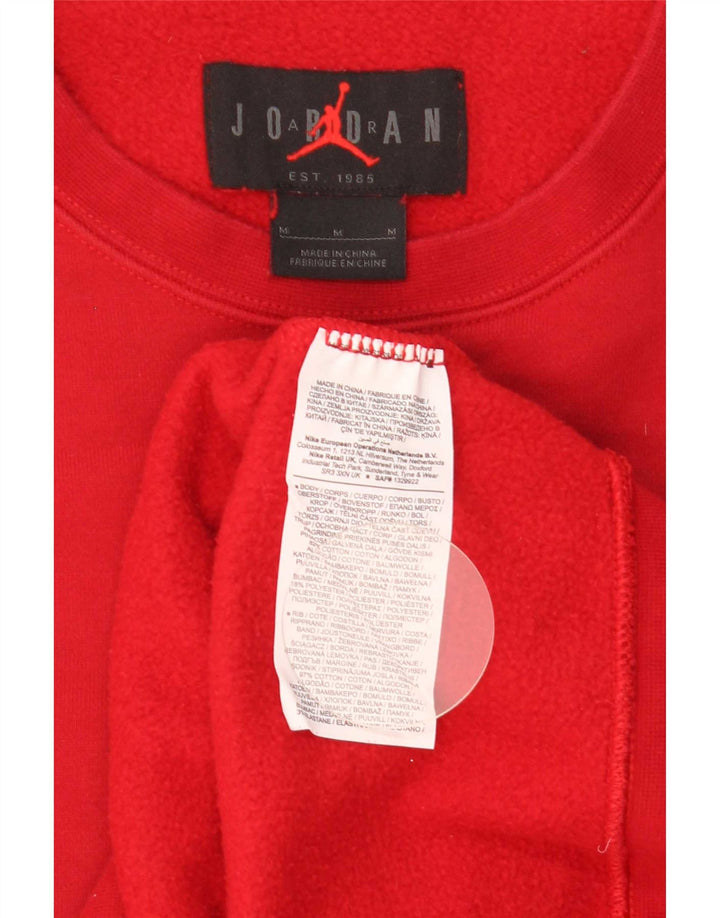 Hanorac pentru bărbați Jordan Jumper Bumbac Roșu Mediu