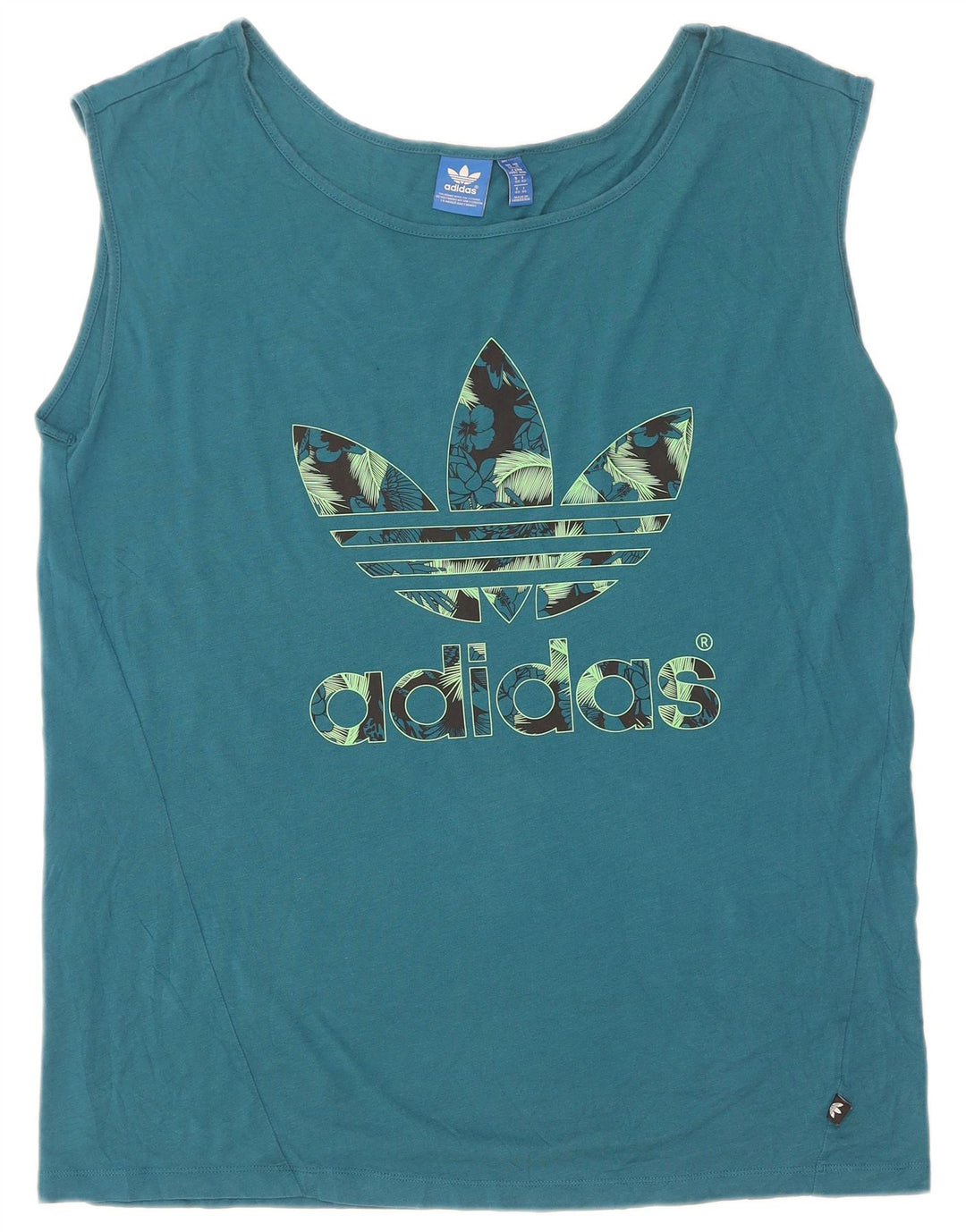 Vesta grafică pentru femei Adidas UK 14 Medium Blue