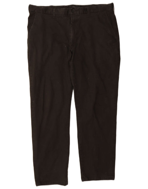 Pantaloni chino drepți pentru bărbați Marks & Spencer W38 L29 bumbac gri