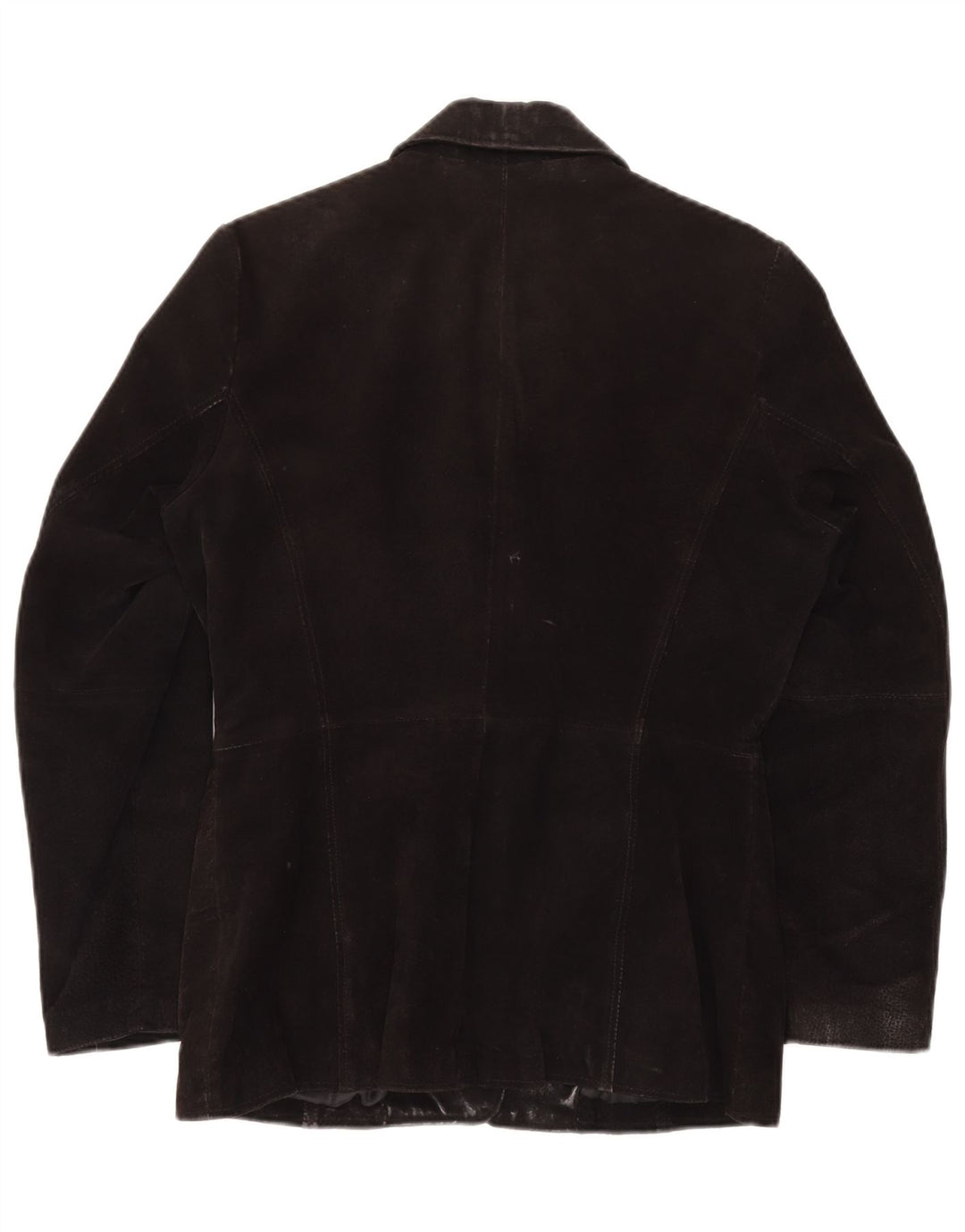 GYPSY Jachetă pentru femei din piele intoarsa cu 3 nasturi UK 14 Medium Negru