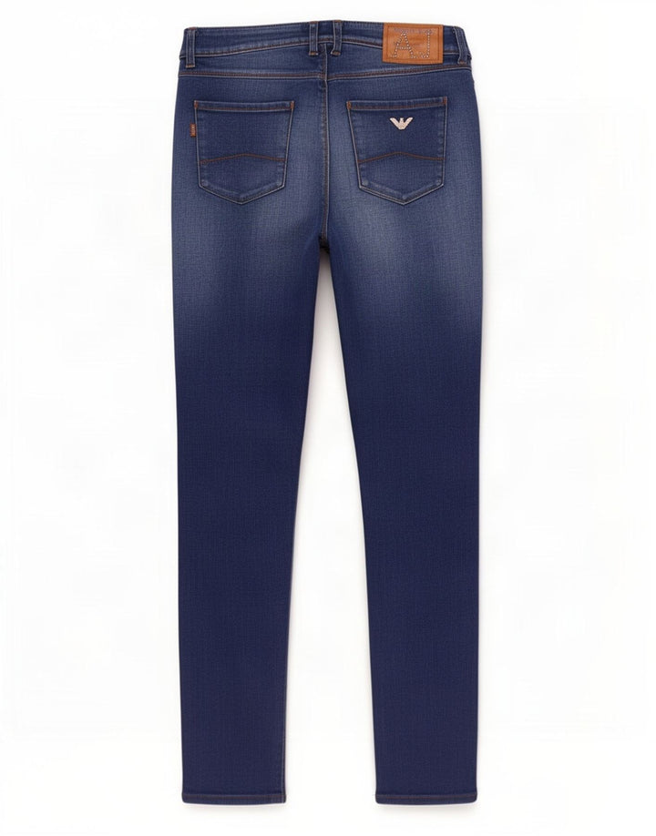 Blugi slim pentru femei Armani W29 L29 Albastru