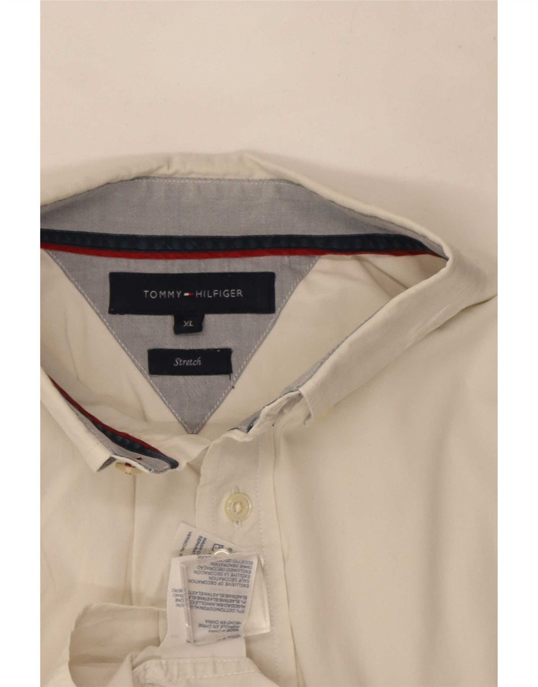 Cămașă pentru bărbați Tommy Hilfiger XL, bumbac alb