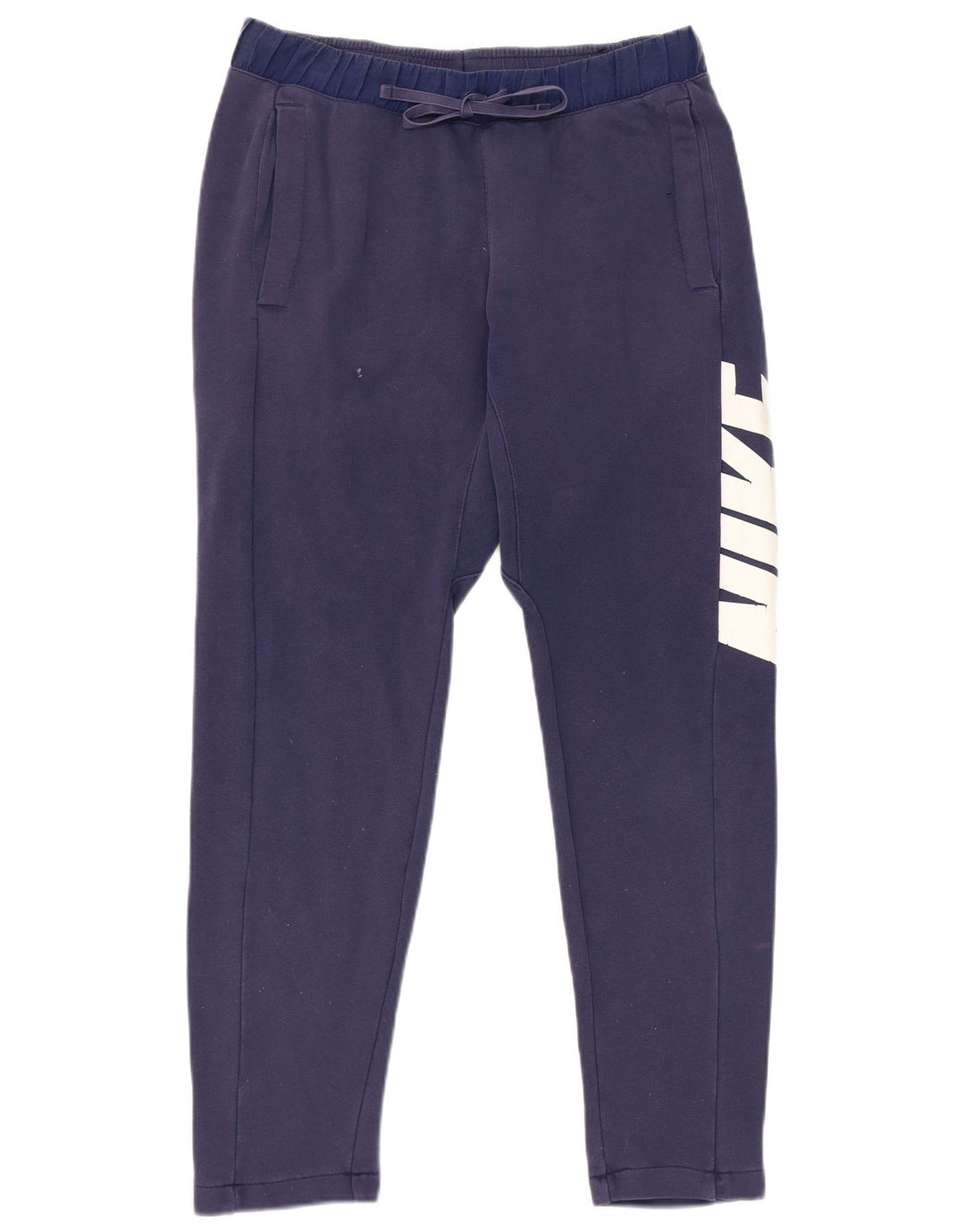 Pantaloni de trening Nike pentru bărbați cu grafică, bumbac, albastru, mici